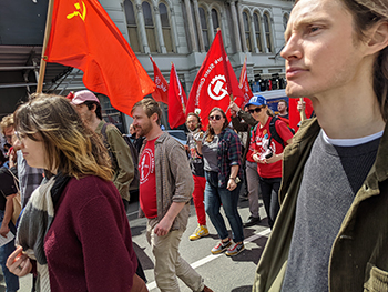 May Day in New York, with labor and the left up front – People's World