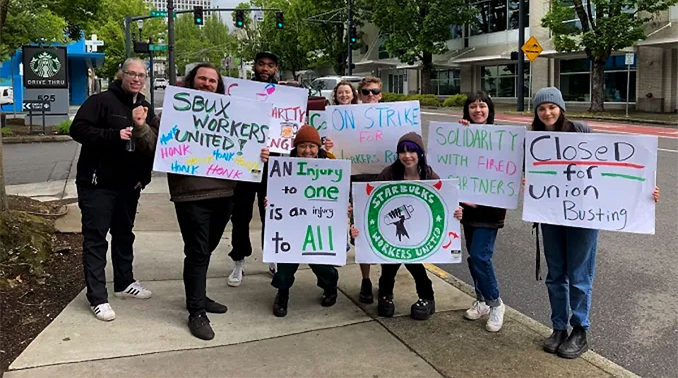 First Portland, Oregon, Starbucks votes are a blowout for the union