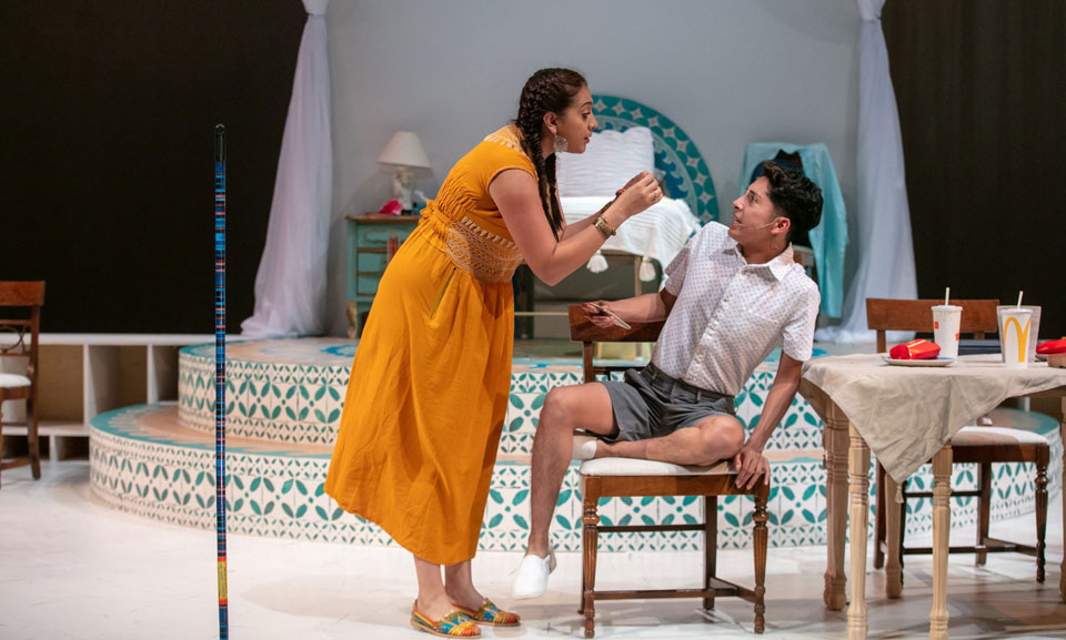 World premiere comedy ‘Sleep with the Angels’ at Latino Theater Company
