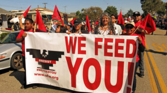 United Farm Workers marcha al capitolio del estado de California