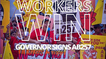 Newsom firma una gran victoria legislativa para las trabajadoras de comida rápida de California