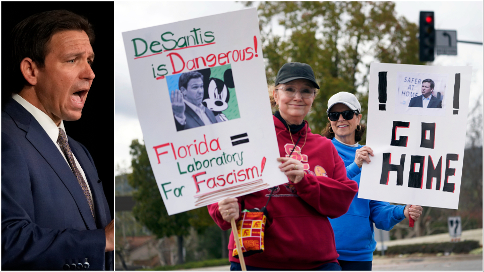 DeSantis, number two GOP presidential candidate, rolls out fascism in Florida