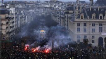 Striking workers bring France to standstill to protest rise in retirement age