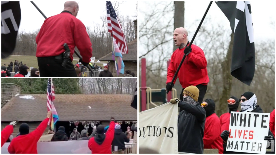 Nazis invade Drag Queen Story Hour in Ohio, with Republican politician’s support