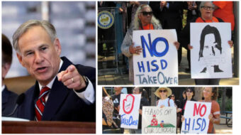 Parents, teachers, NAACP oppose Texas right-wing Gov. Abbott’s ‘hostile takeover’ of Houston schools