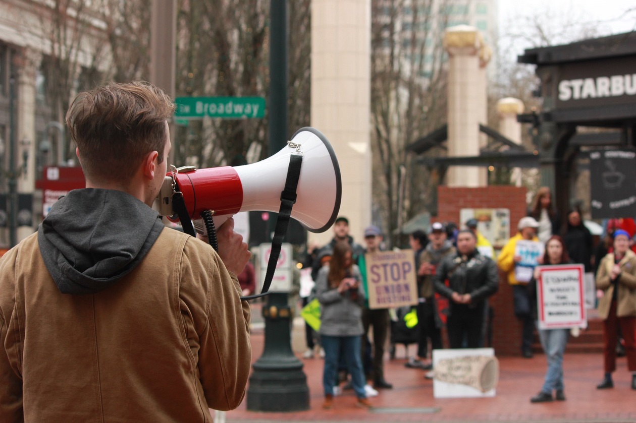 The fight against Starbucks law breaking goes to the shareholders