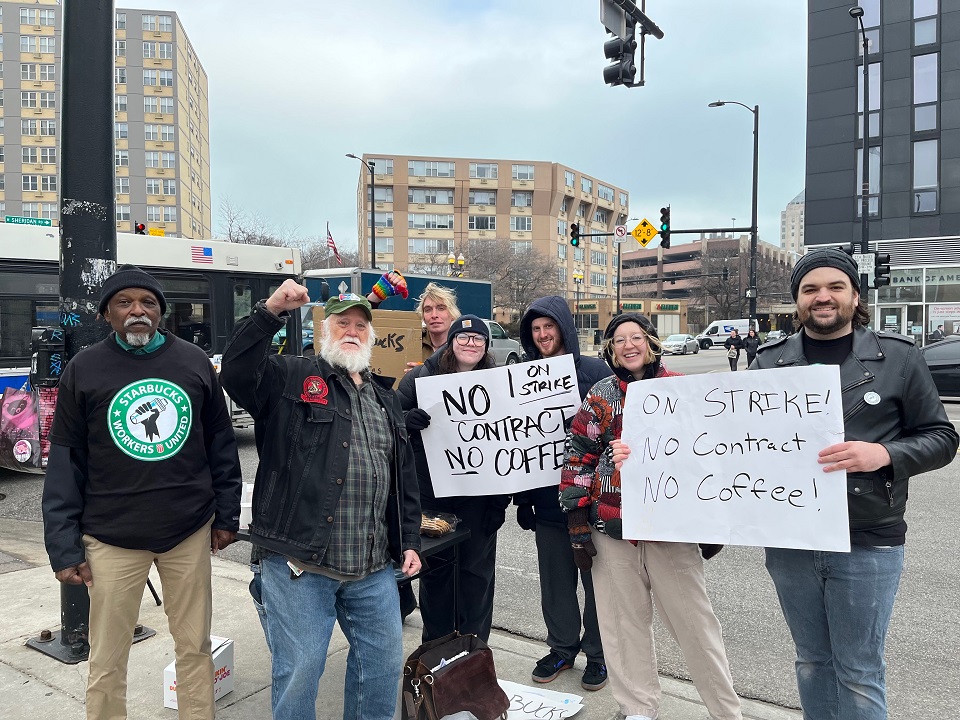 Starbucks workers take nationwide coffee break and walk off the job ...