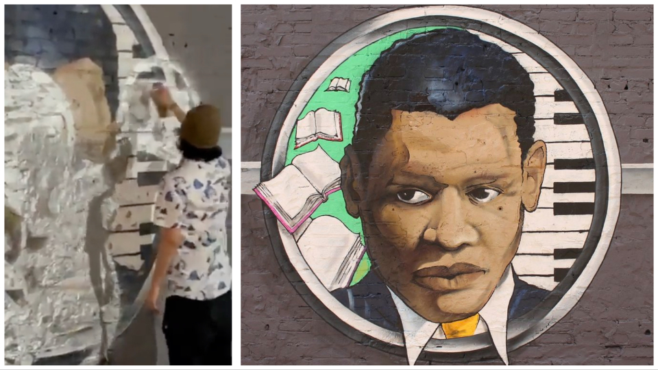 Paul Robeson mural on D.C.’s historic U St. vandalized