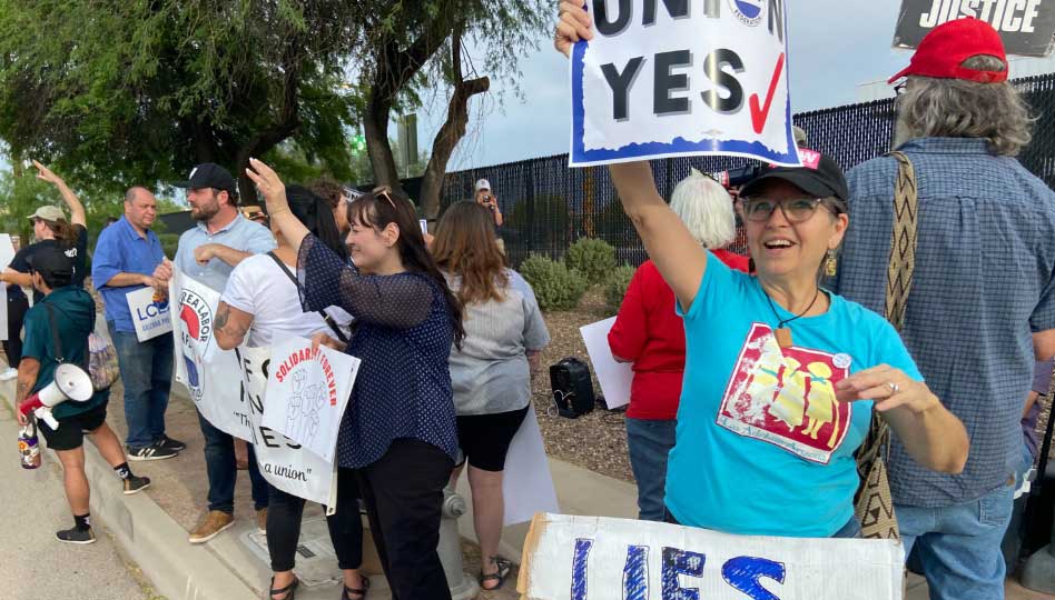Labor’s May Day participation expands in Tucson; organizers spotlight Amazon class struggle