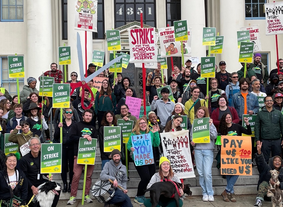 Oakland teachers: “Educators’ working conditions are students’ learning conditions”