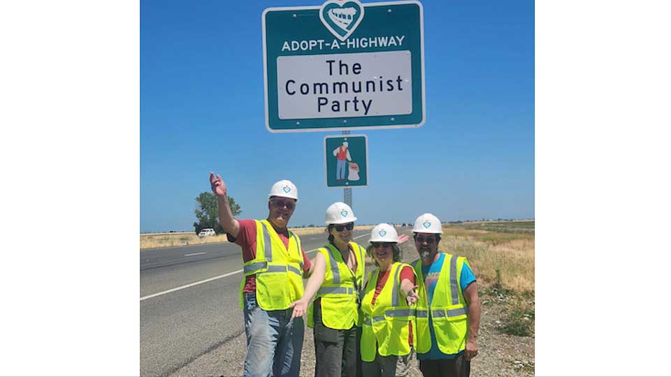 Communists clean up capitalism’s mess, one mile at a time