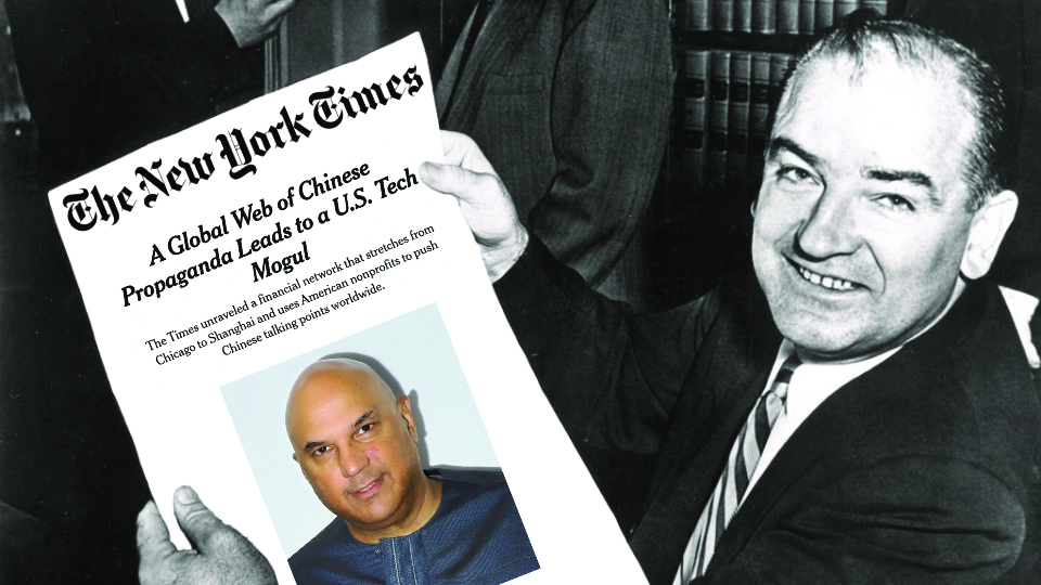 Advancing the new Cold War, New York Times revives ‘foreign agent’ conspiracy