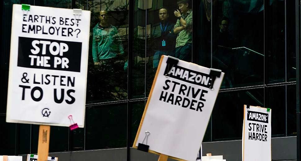 Amazon workers sleeping in their cars or on neighbors’ couches