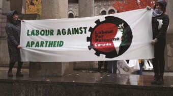 Massive labor-community coalition in Canada demands: Ceasefire now
