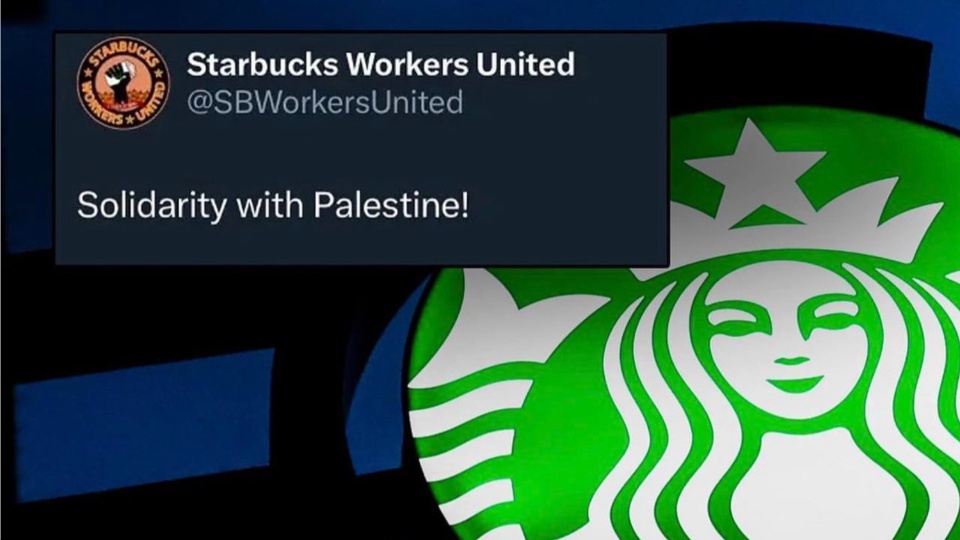 Starbucks exploits Gaza war to step up union-busting