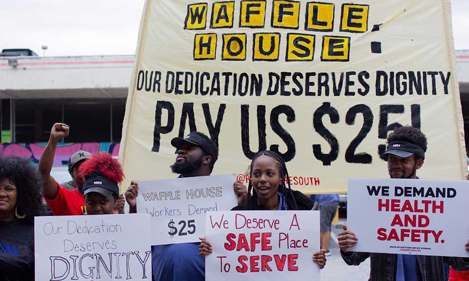 Union of Southern Service Workers takes on Waffle House for fair wages
