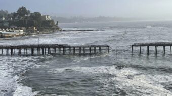 Rising seas and frequent storms are battering California’s piers, threatening the iconic landmarks