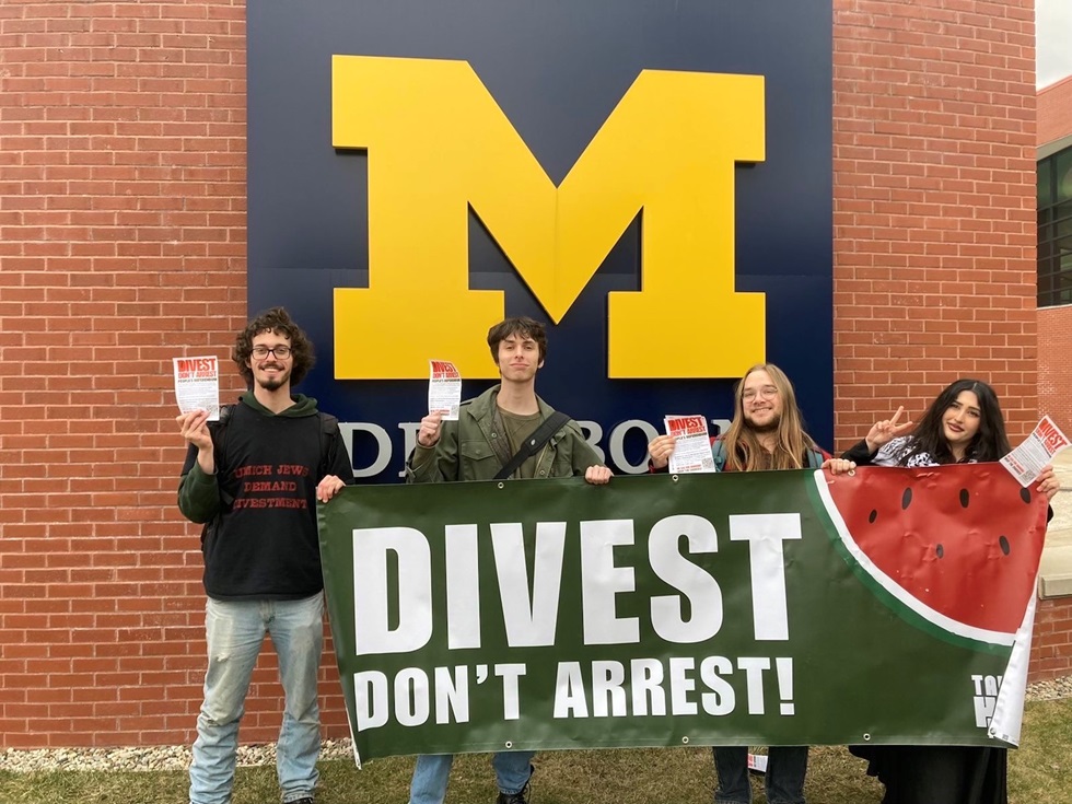 U of Michigan students: Divest from Israel
