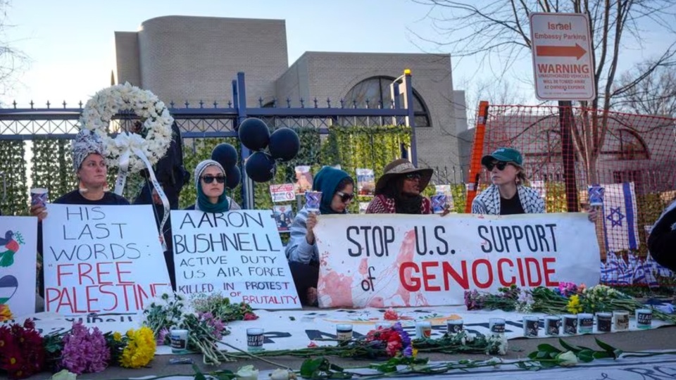 ‘Extreme act of protest’: USAF officer Aaron Bushnell self-immolates, refuses complicity in genocide