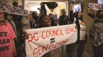 D.C. activists disrupt council hearings with demand for ceasefire resolution