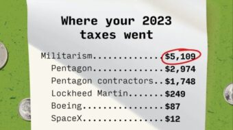 Last year, you spent more than a month’s rent on Pentagon contractors