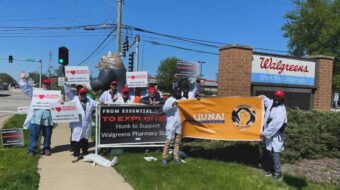 Pharmacy workers stand up and fight back against corporate greed