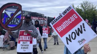 Philly Aramark stadium workers demand healthcare, raises, dignity