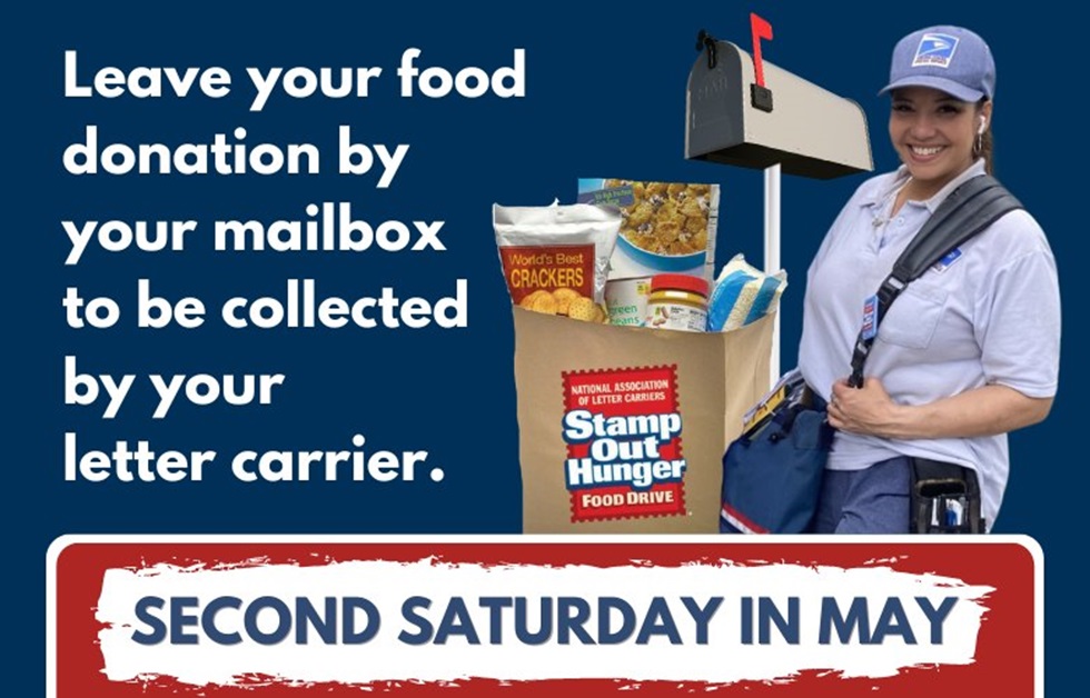 Letter Carriers launch “Stamp Out Hunger” food drive, look to increase donations
