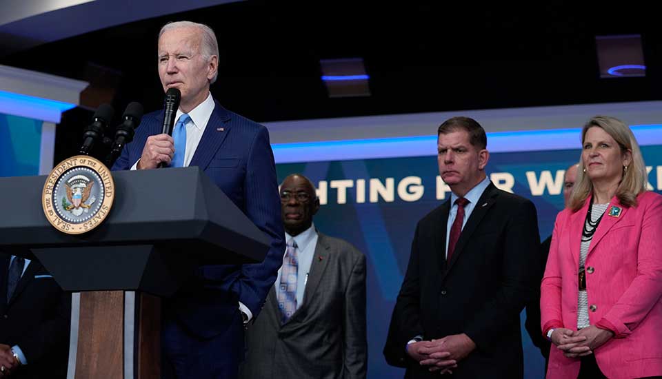 Stand By Your Man: AFL-CIO says it’s sticking with Biden