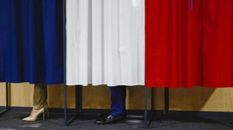 French far right ahead in first round vote
