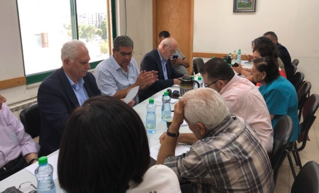 Palestinian and Israeli Communists meet to coordinate struggle against war and occupation