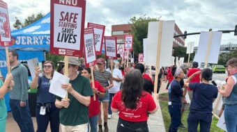 Enfermeras de Carolina del Norte en el Hospital Mission privatizado protestan ante los nuevos propietarios corporativos