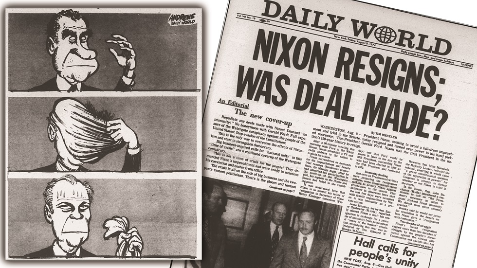 Communists on Nixon’s 1974 resignation: ‘Partial victory’ for the people