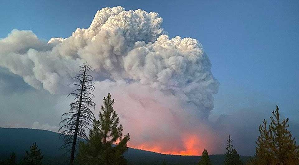 Los incendios forestales están creando sus propias tormentas eléctricas