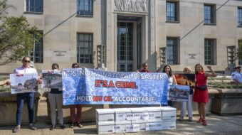 Climate disaster survivors demand criminal investigation into fossil fuel industry