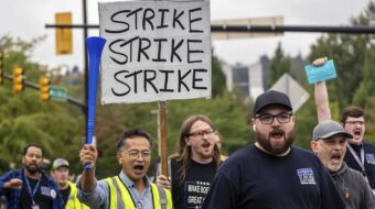 More than 30,000 Boeing unionized Machinist aircraft workers out on strike