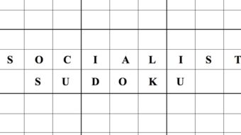 Socialist Sudoku – Nothing weird about this one