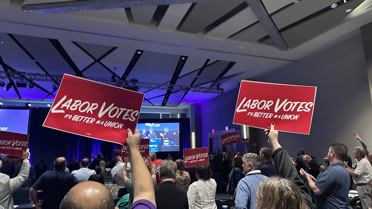 Ohio AFL-CIO goes all out for Harris and Brown