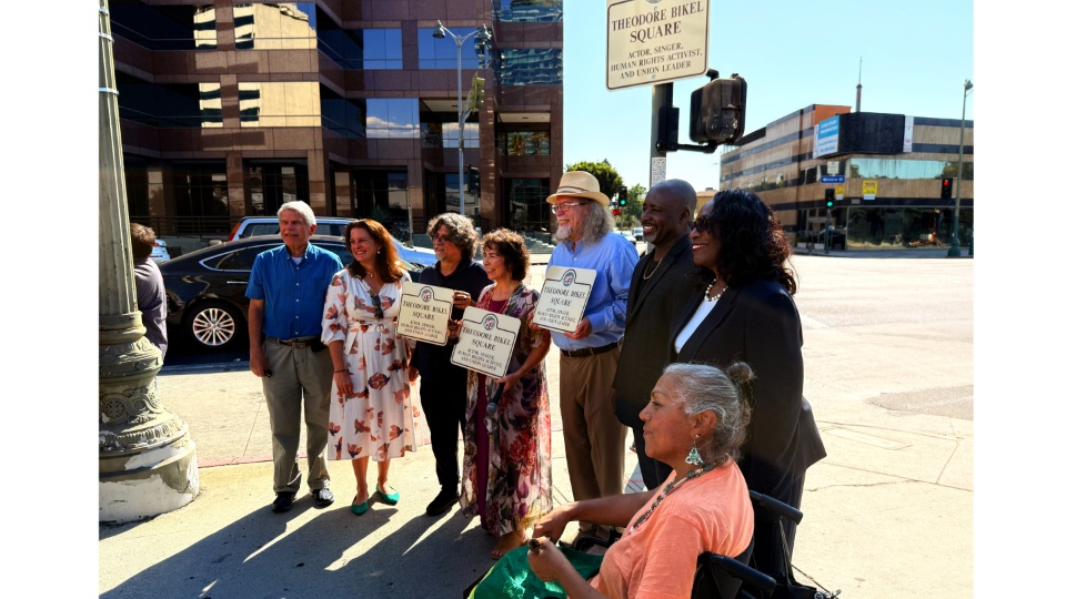 Theodore Bikel Square: A new address in Los Angeles