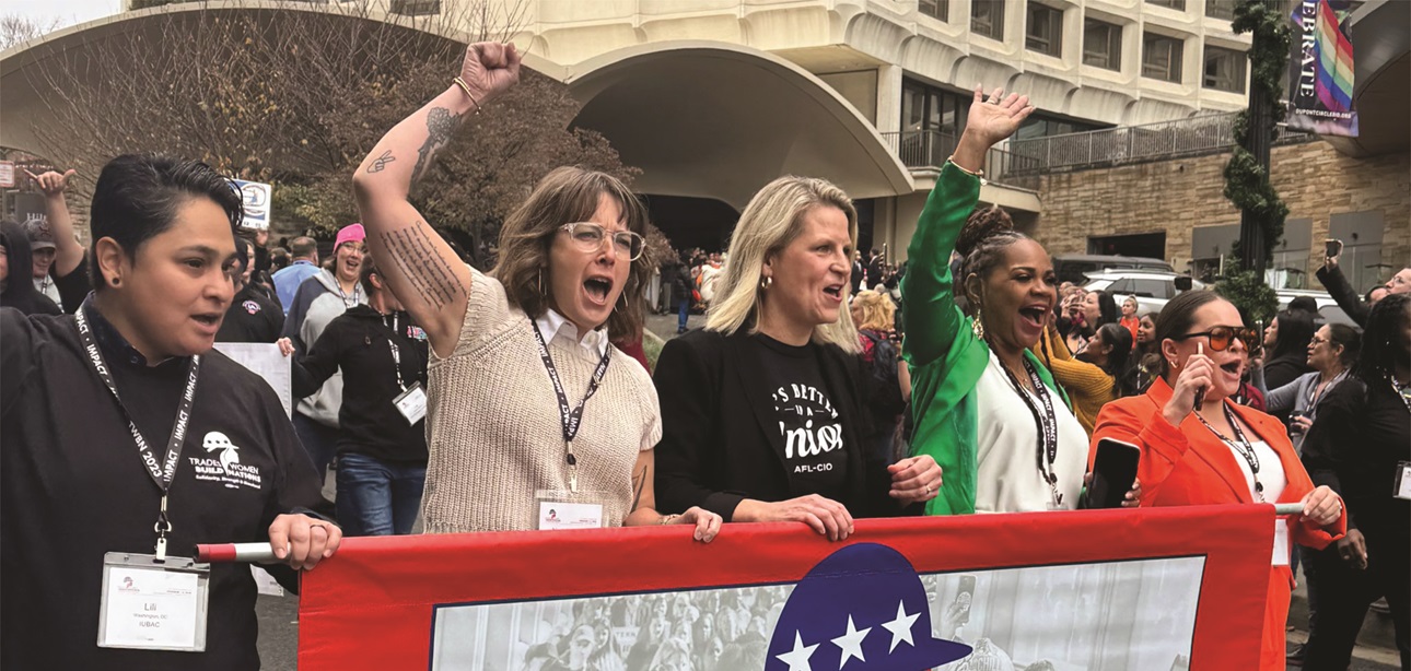 AFL-CIO leads union women in massive mobilization for the election