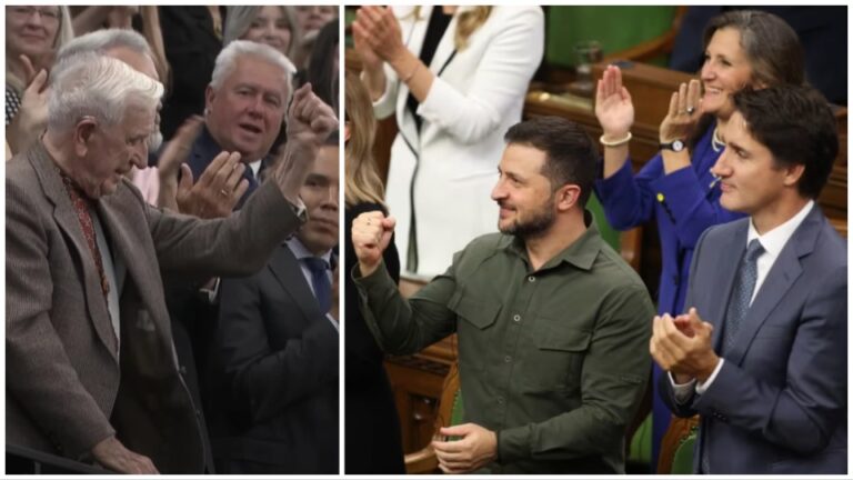 https://peoplesworld.org/wp-content/uploads/2024/10/Trudeau-and-Zelensky-applaud-Nazi-768x432.jpg