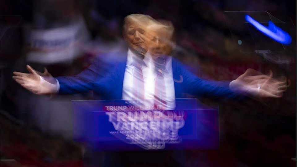 El mitin de Trump en el Madison Square Garden recuerda el acto nazi de 1939