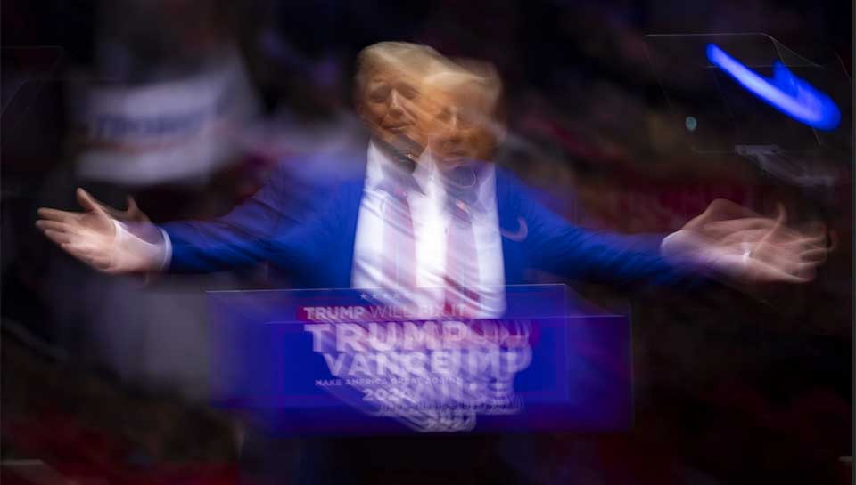 El mitin de Trump en el Madison Square Garden recuerda el acto nazi de 1939