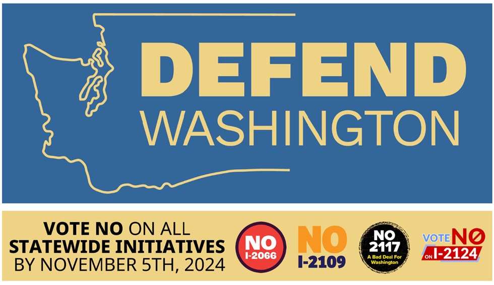 Washington State progressives urge a “no” vote on four ballot initiatives