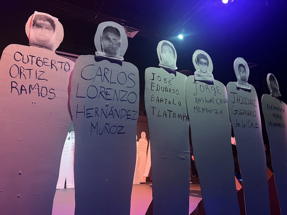 The disappeared of Ayotzinapa reverently remembered in new theater work