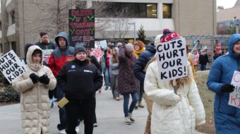 Educators in Buncombe County, N.C., speak out against budget cuts