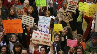 Indiana teachers battling right-wing bill to dissolve public school districts