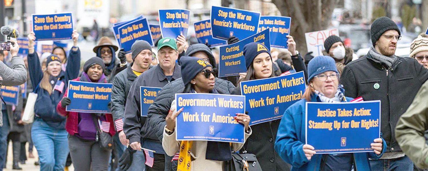TAKE ACTION: Restore union rights to federal workers!
