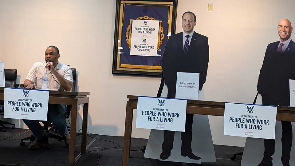 Dallas unions hold town hall to resist layoffs, demand accountability 