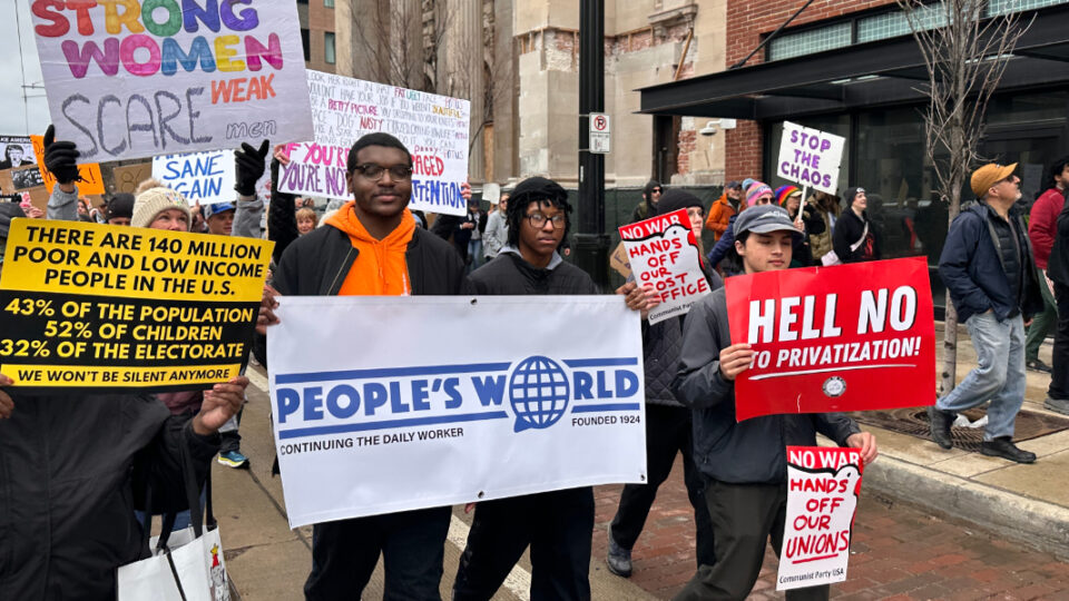 Massive crowds, estimated at two million, take to streets vs. MAGA